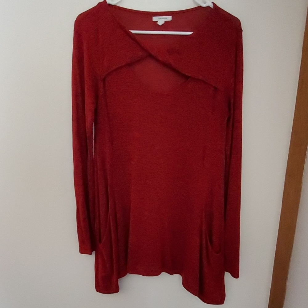 Red sweater